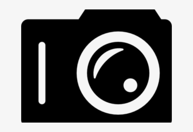 Photo Camera Clipart Black And White - Circle, transparent png #3076606
