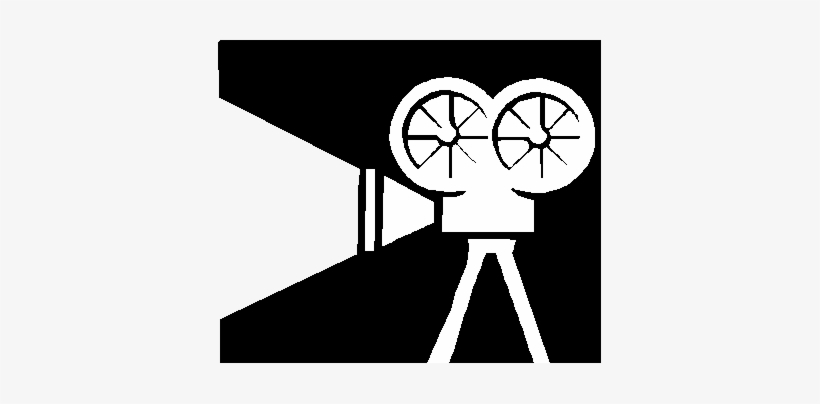 Video Camera Clipart Movie Screening - Video Camera White Png, transparent png #3076869