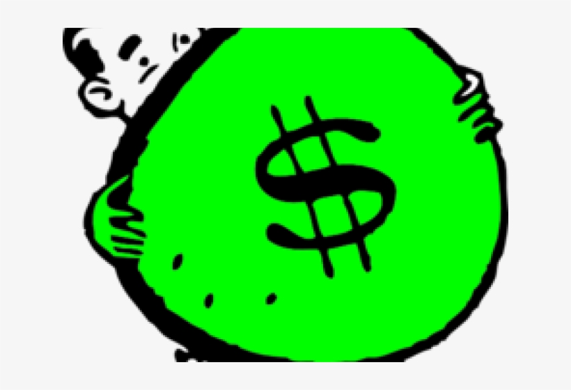 Money Bag Clipart - Money Bag, transparent png #3077012
