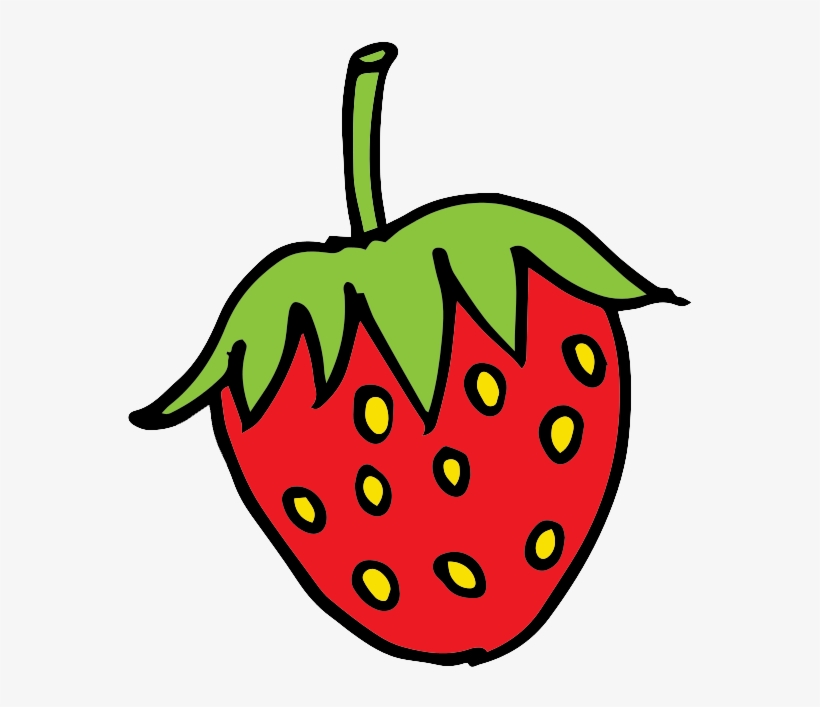 Png Image - Strawberry Cartoon, transparent png #3077070