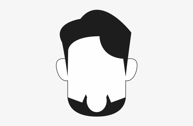 Graphic Transparent Download Beard Clipart Faceless - Icon, transparent png #3077076