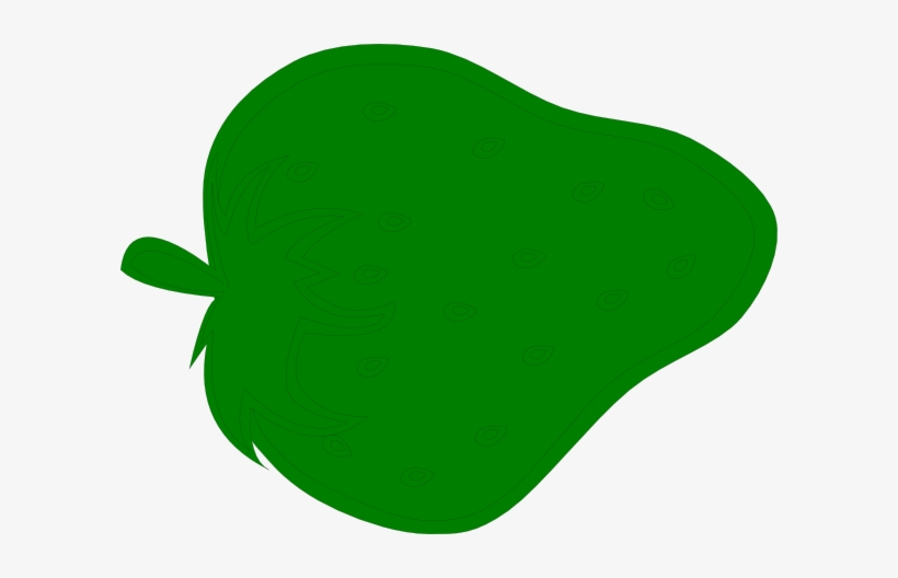 Green Strawberry Clipart Png For Web - Clip Art, transparent png #3077125