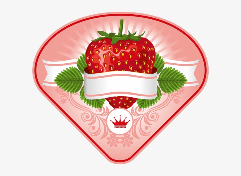Fraise Png - Strawberry Clipart - Erdbeere - Fresa - Label Vector, transparent png #3077233