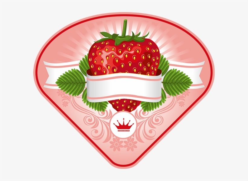 Fraise Png - Strawberry Clipart - Erdbeere - Fresa - Label Vector, transparent png #3077233