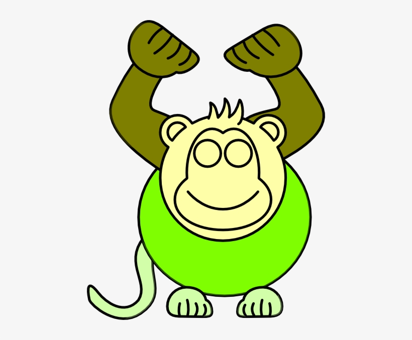 How To Set Use Monkey Clipart - Monkey Drawing Black And White, transparent png #3077914
