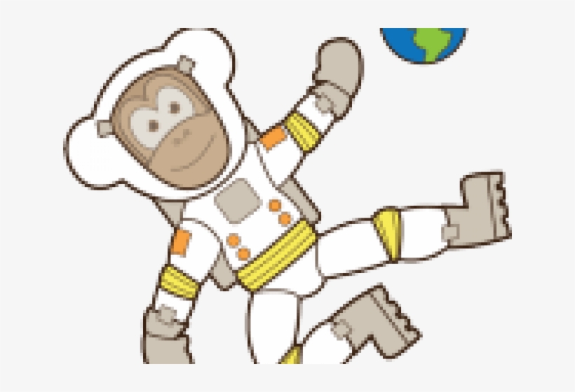 Monkey Clipart Astronaut - Thule Omnistor Carthago Chic Awning Adapter Series, transparent png #3078114