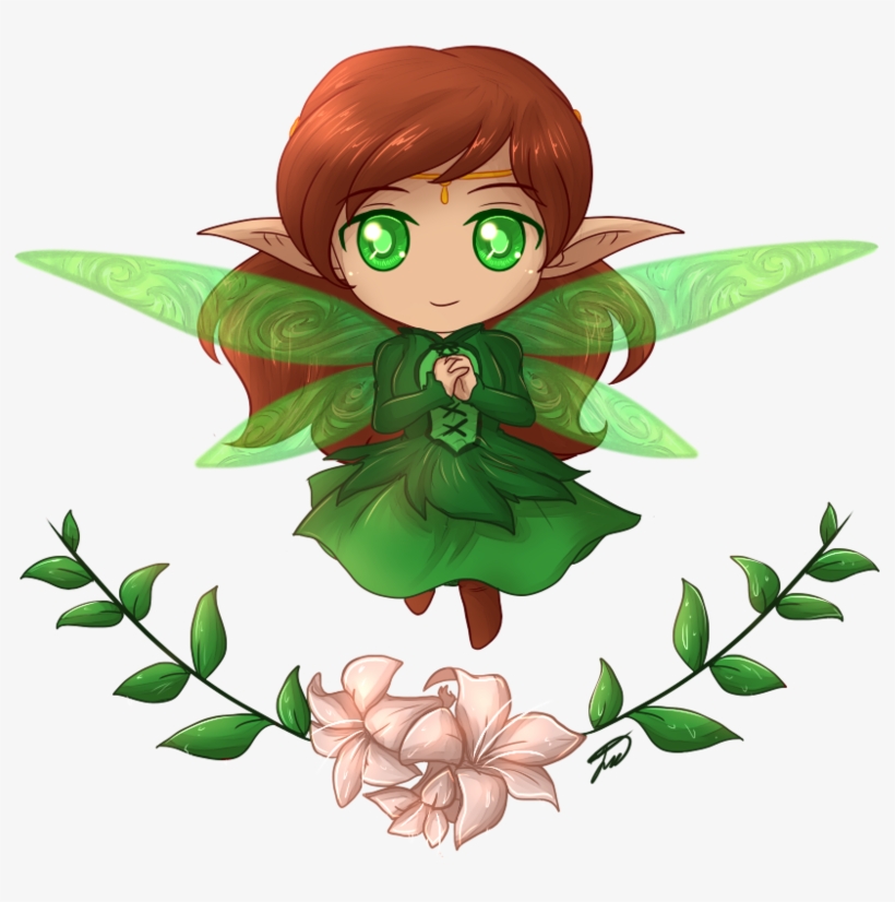 Fairy Clipart Forest - The Forest Fairy, transparent png #3078286