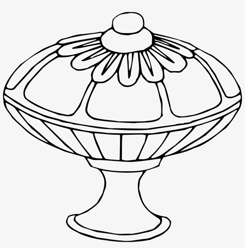 This Free Icons Png Design Of Vase 13 Line Drawing, transparent png #3078560