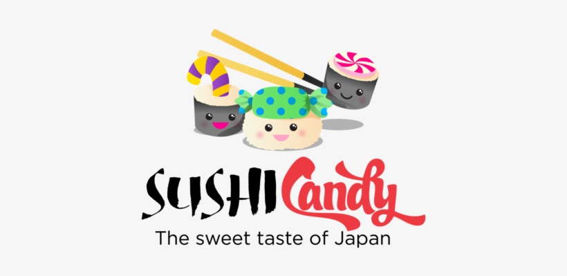 Sushi Clipart Logo - Candy Sushi Cartoon, transparent png #3078681