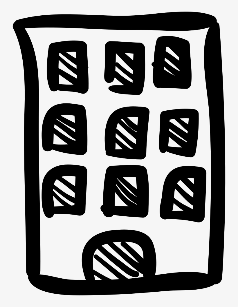 Building Hand Drawn Tower Comments - Building Hand Drawn Png, transparent png #3078696