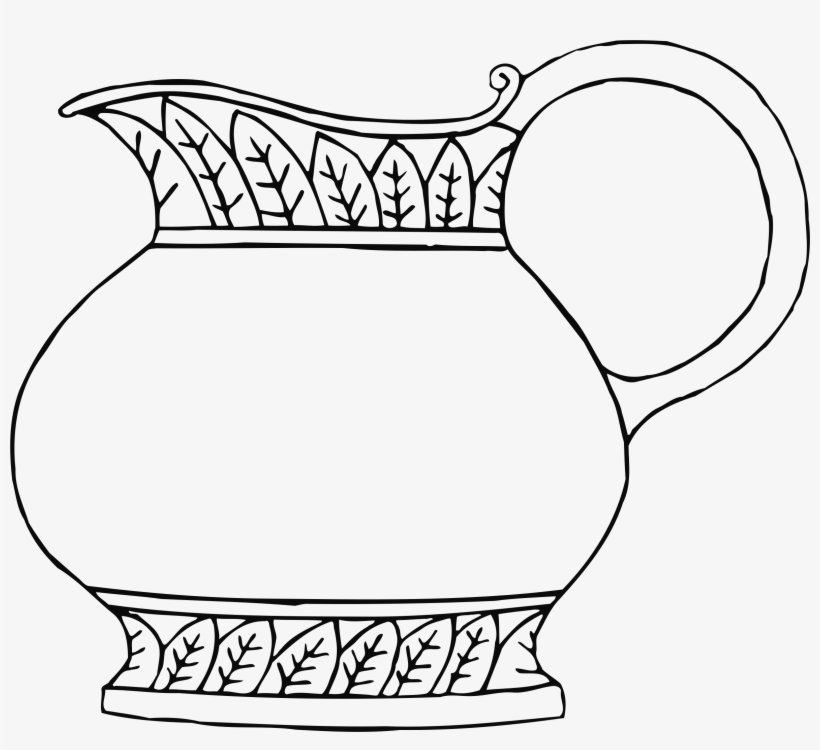 This Free Icons Png Design Of Vase 47 Line Drawing, transparent png #3078809