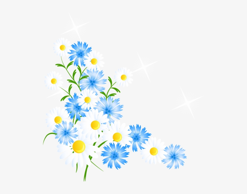 Daisy Clipart Flores - Daisy Png Flower Corner, transparent png #3079010