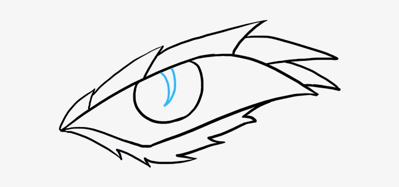 How To Draw Dragon Eye - Drawing, transparent png #3079165
