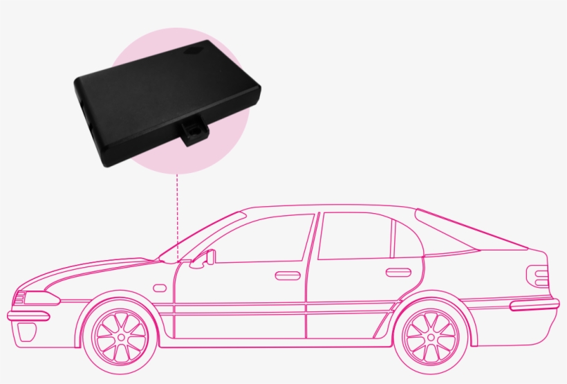 Image Car Outline - Drawing, transparent png #3079685