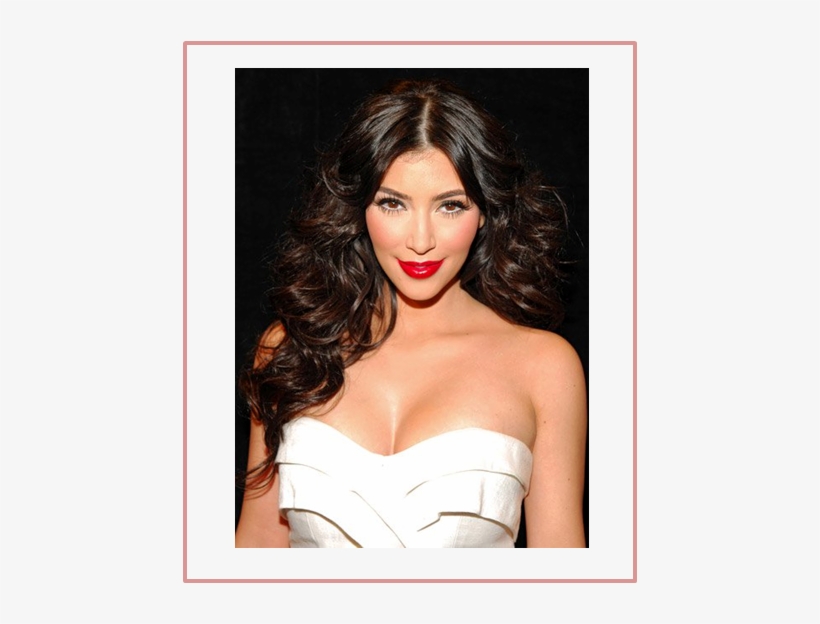 { Kim Kardashian Shows Off This Glowing Trend With - Celebrity New Years Makeup, transparent png #3079969