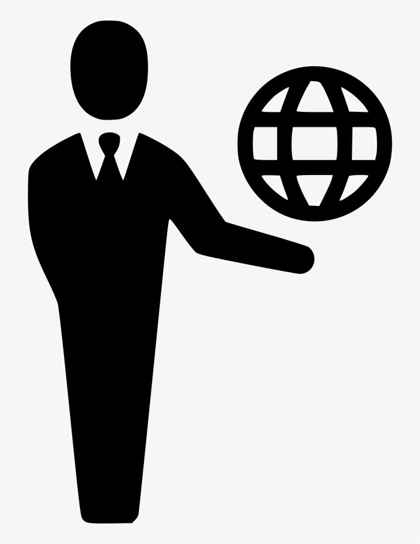 International Globe Internet Connection Man Web Comments - Euro Income Icon, transparent png #3080041