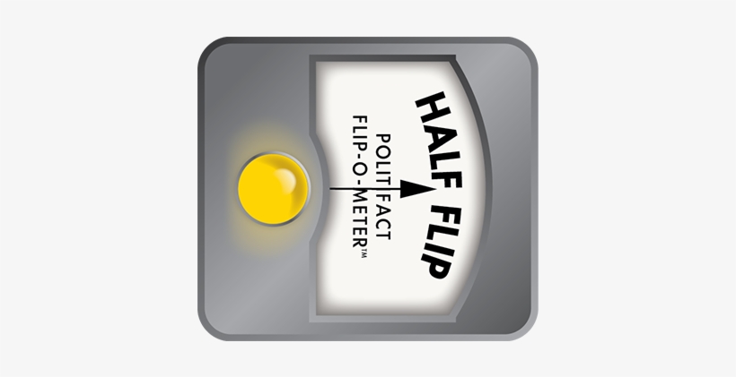 Does Gop U - Half Flip Politifact, transparent png #3080254