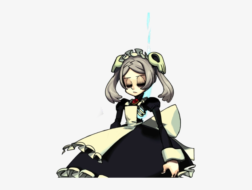 Spooky Skeleton Png For Kids - Skullgirls, transparent png #3080859