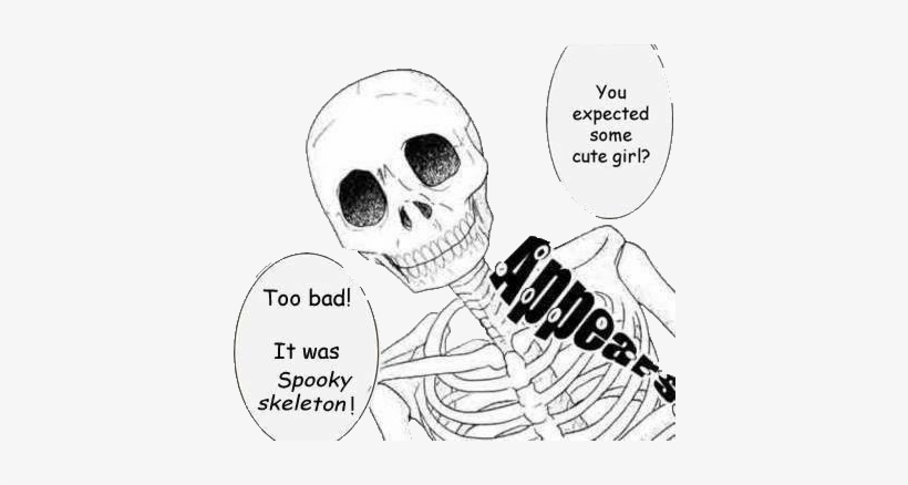 Spookyskeleton - Me Spooky Skeleton, transparent png #3080884