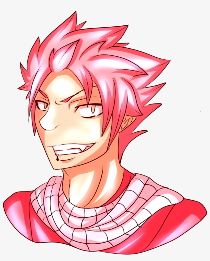 “natsu With A Lip Ring Requested By Anonymous Natsu - Cartoon, transparent png #3081027