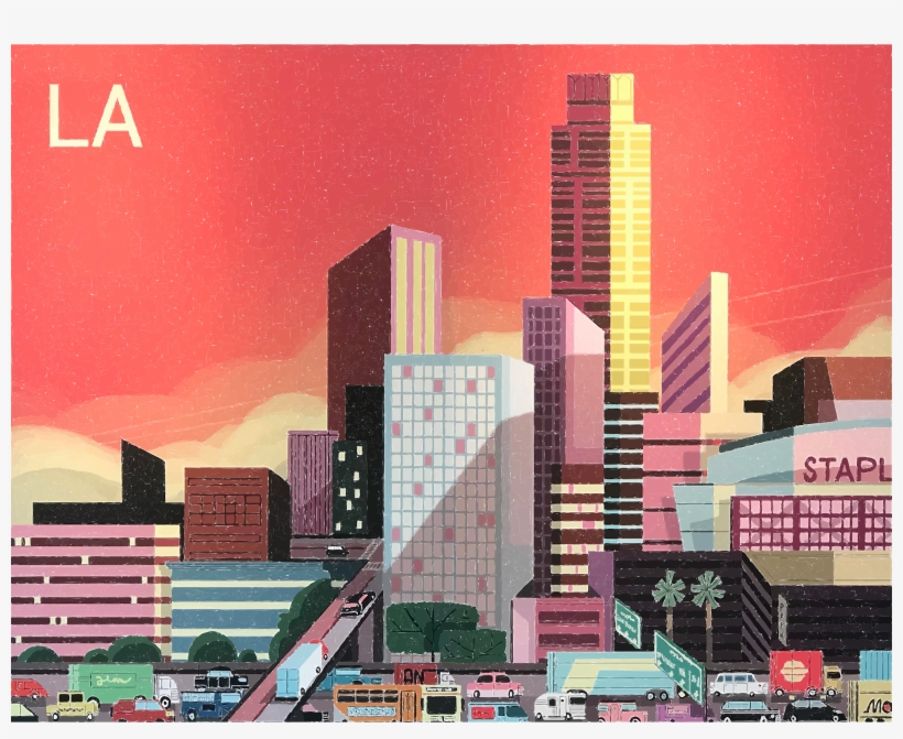 Big Image - Los Angeles Clipart, transparent png #3081086