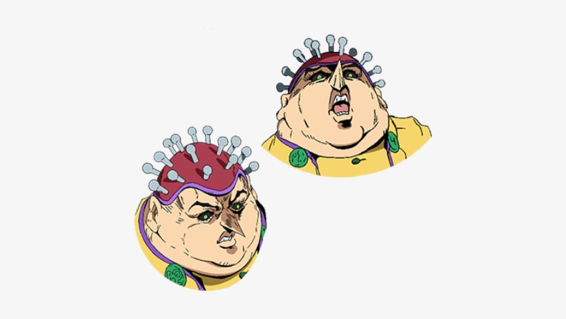 Polpo Face - Golden Wind, transparent png #3081584