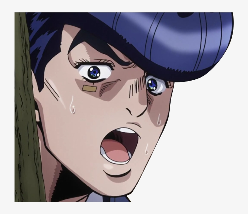 Anime Face Facial Expression Anime Human Hair Color - Jojo's Bizarre  Adventure Transparent Background - Free Transparent PNG Download - PNGkey