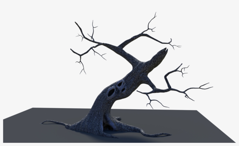 Spooky Tree - Tree, transparent png #3081872