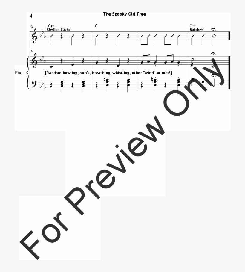 The Spooky Old Tree Thumbnail - Quartet, transparent png #3082005