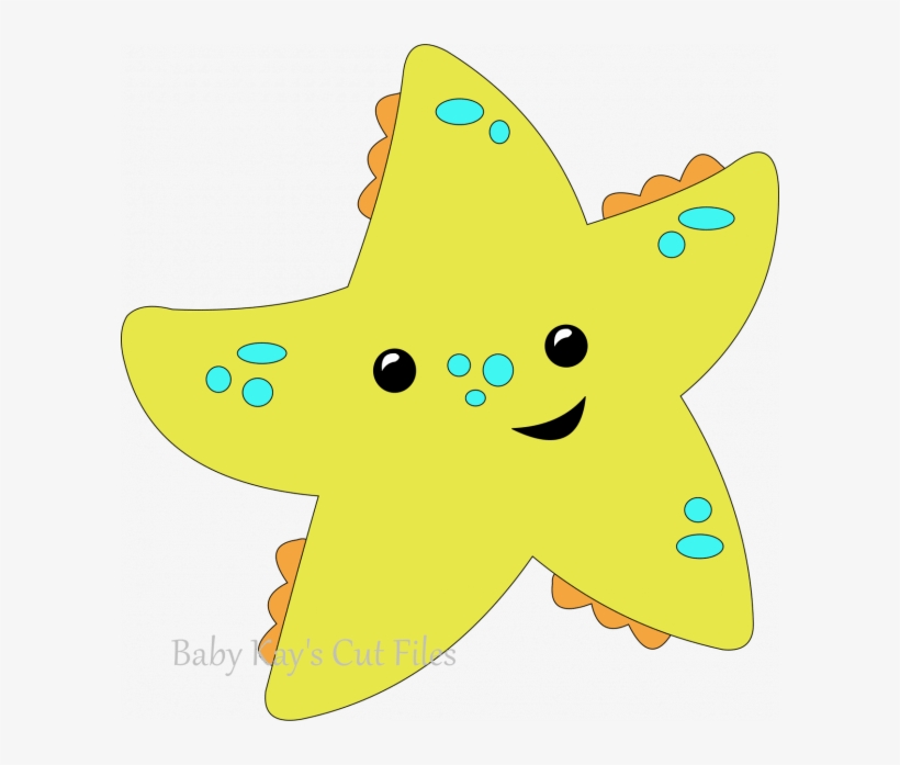 Cut File Starfish - Cartoon, transparent png #3082149