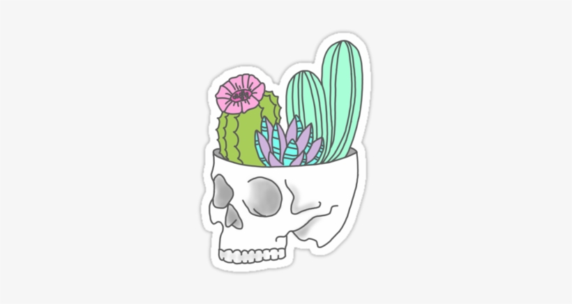 Https - //ih0 - Redbubble - Net/image - 219056951 - - Skull Cactus, transparent png #3082280
