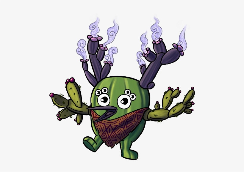 “commission For @greatwheatshrike, Of A Cereustractus, - Cactus, transparent png #3082673