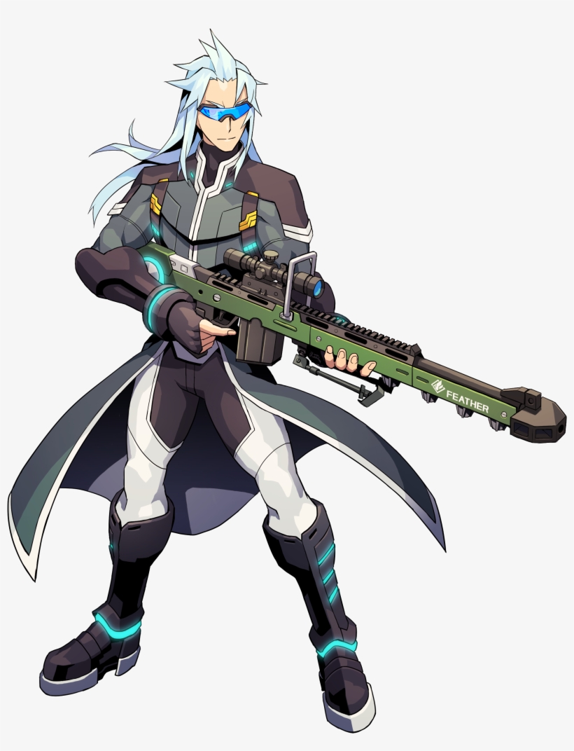 Tmp 16860 Asimov 2112696673 , - Gunvolt Characters, transparent png #3082674
