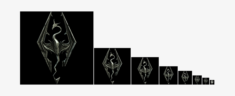 Just Drop The Icons In Your Skyrim Folder And Look - Emblem, transparent png #3083020