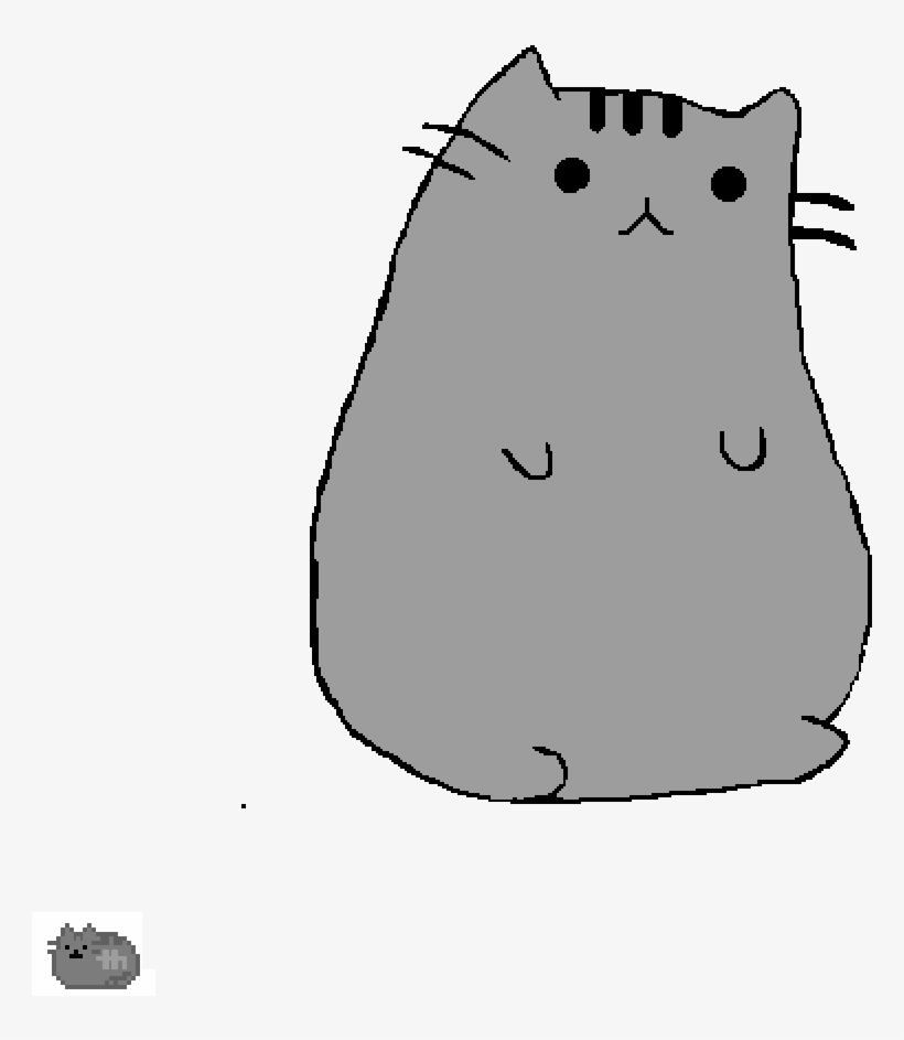 Bored Pusheen Cat - Pusheen, transparent png #3083343