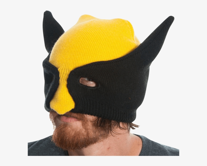 Wolverine Half Mask Beanie - Wolverine Winter Hat, transparent png #3083438