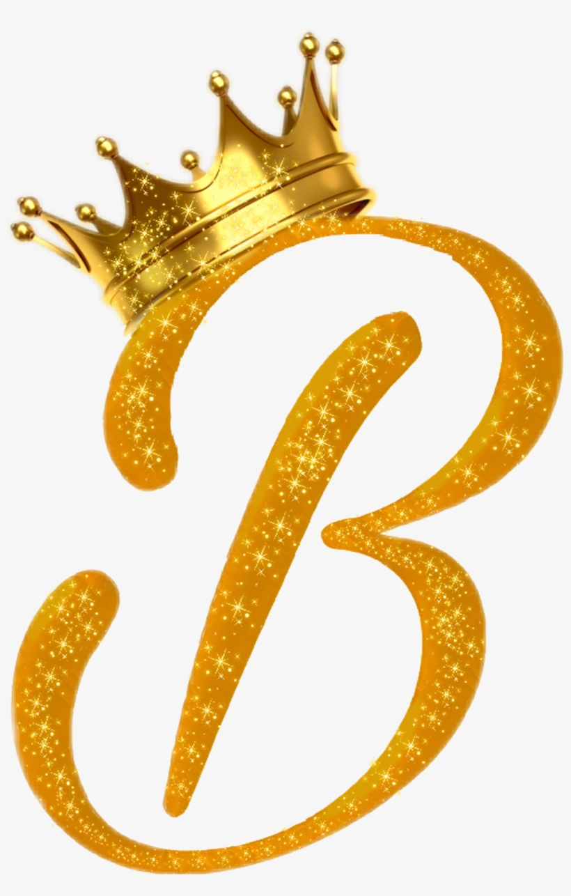 Letters Letter B Gold Crown Royal Clip Library Library - Gold Letter B Png, transparent png #3083669