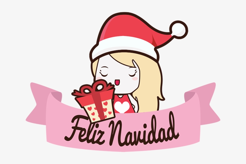 How To Draw Christmas Holiday Pusheen Cat Step By Step - Imagenes De Navidad Animadas Kawaii, transparent png #3083700