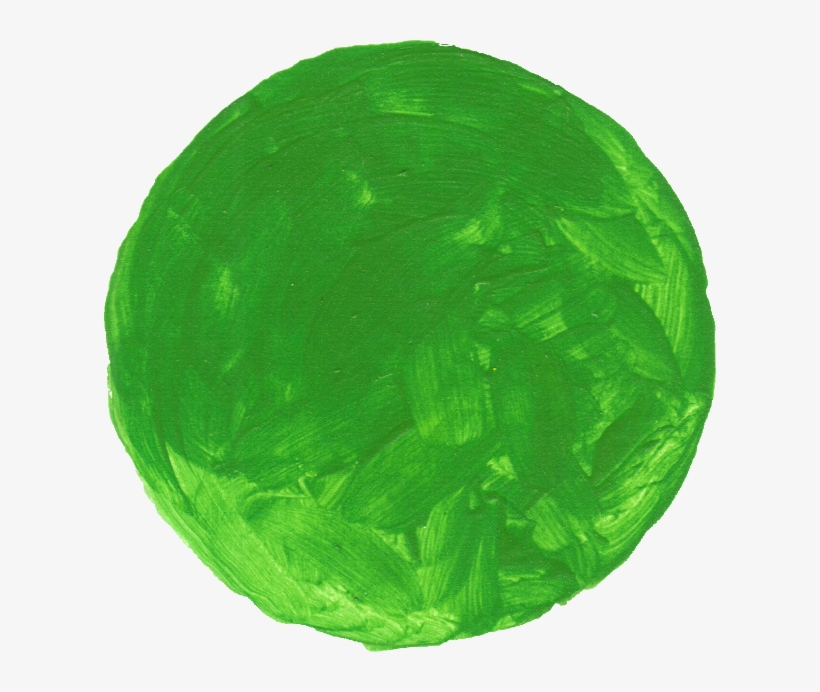 15 Paint Circles - Green Paint Circle Png, transparent png #3083948