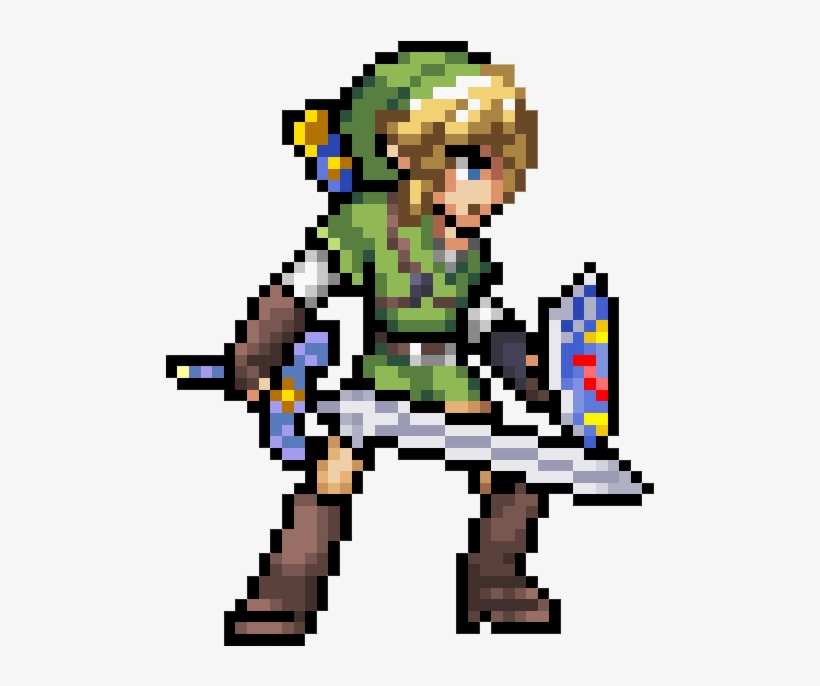 Pokémon, Pixel Art And Google On - Link Legend Of Zelda Pixel, transparent png #3084396