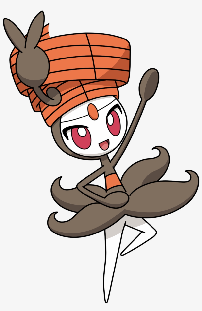 Meloetta Será Distribuída Em Lojas Brasileiras - Pokemon Meloetta, transparent png #3084514