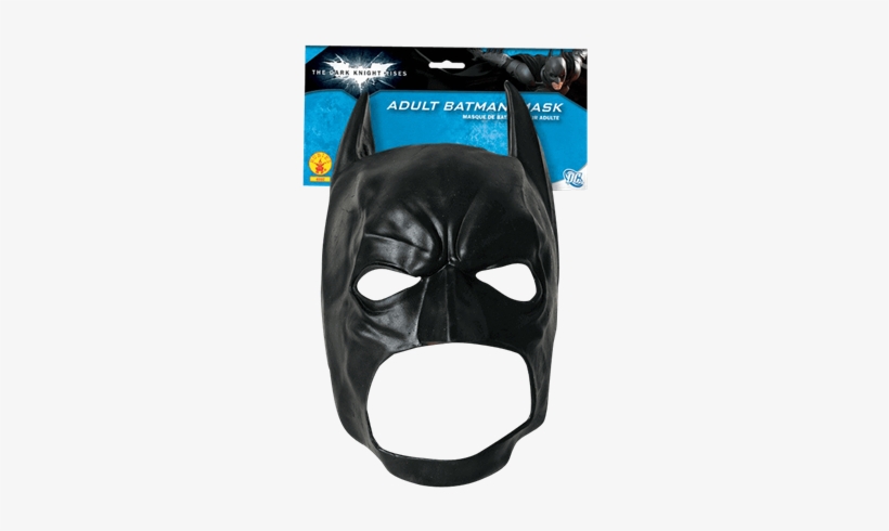 Adult Batman Dark Knight Rises Mask - Adult Batman 3/4 Mask, transparent png #3084779