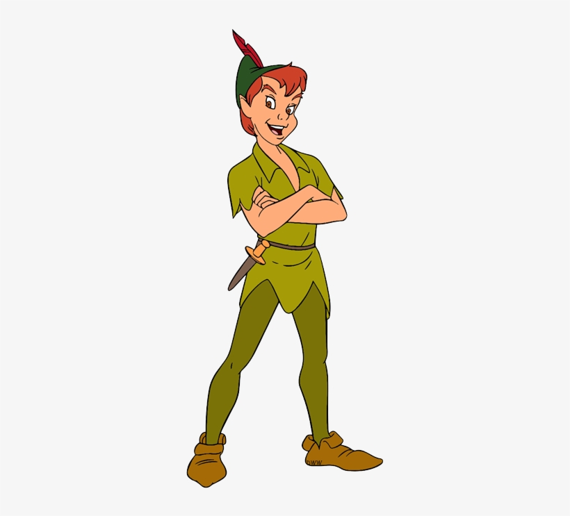 Disney Clipart Captain Hook - Peter Pan & Tinkerbell.