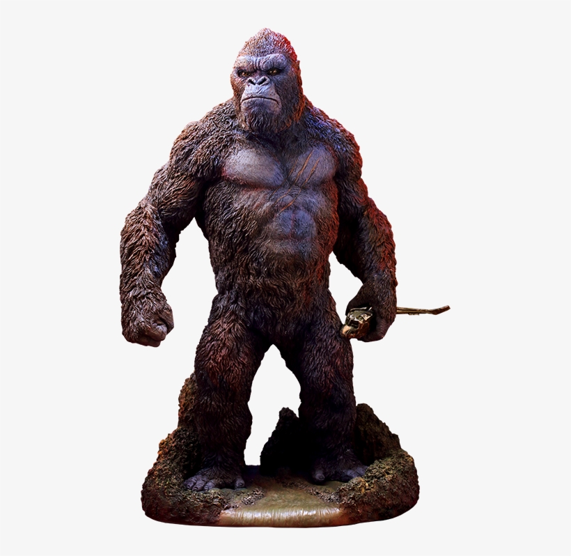 About The Kong Vinyl Statue - Kong Skull Island Figure, transparent png #3085324