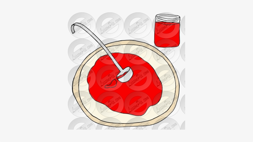 Pizza Clipart Pizza Sauce - Cartoon Pizza Sauce, transparent png #3085628