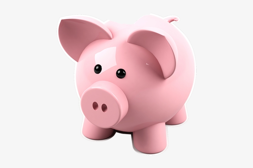 Money Saving Tips Nz - Cute Piggy Bank Png, transparent png #3085991