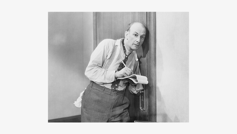 I Spy With My Little Eye Well Anything I Want If I'm - Persona Escuchando Detrás De Una Puerta, transparent png #3086106