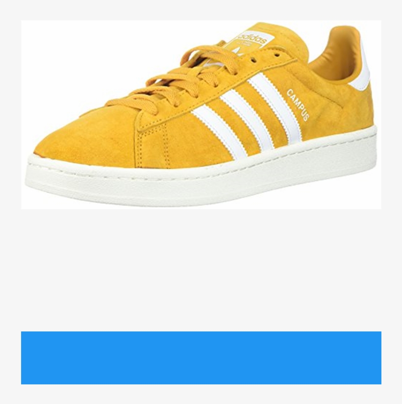 Adidas Originals Men's Campus Sneaker, Tactile Yellow/white/chalk - Shoe, transparent png #3086304