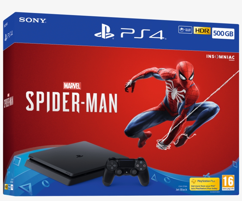 spiderman ps4 gb
