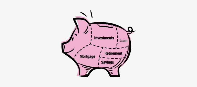 Money Is Split Into Expenses And Savings - Saving, transparent png #3086798